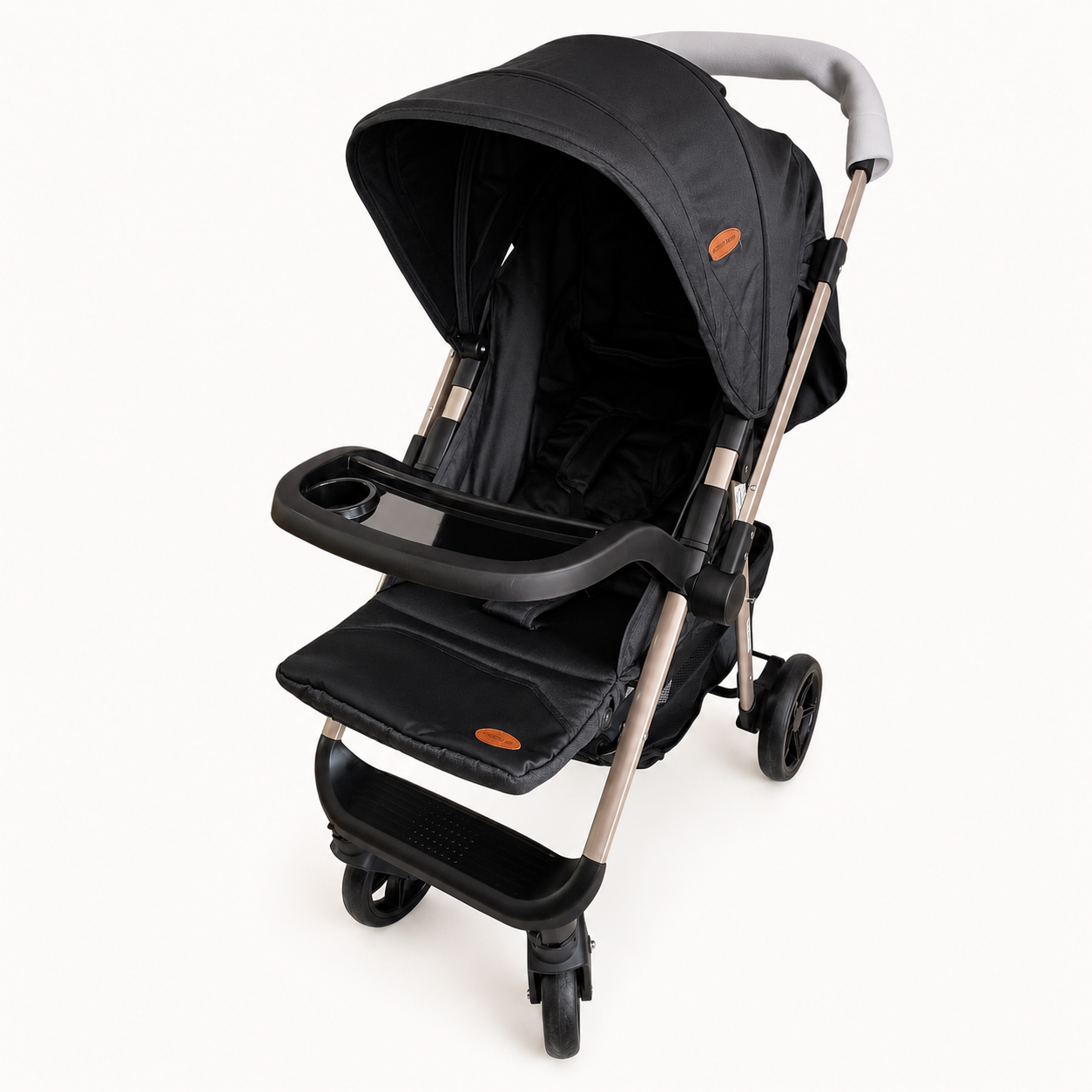 Coche para bebé negro KF22