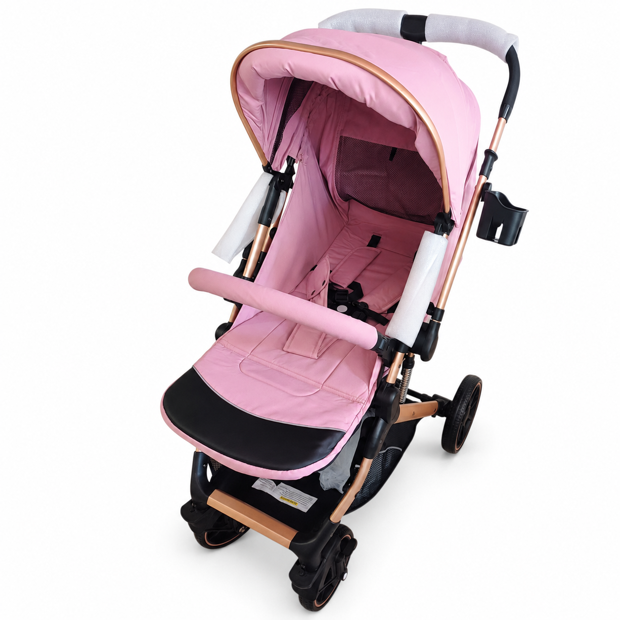 Coche para bebé rosado cobre BX007